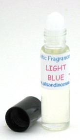 Light Blue type (W) 1/3 oz. roll-on bottle