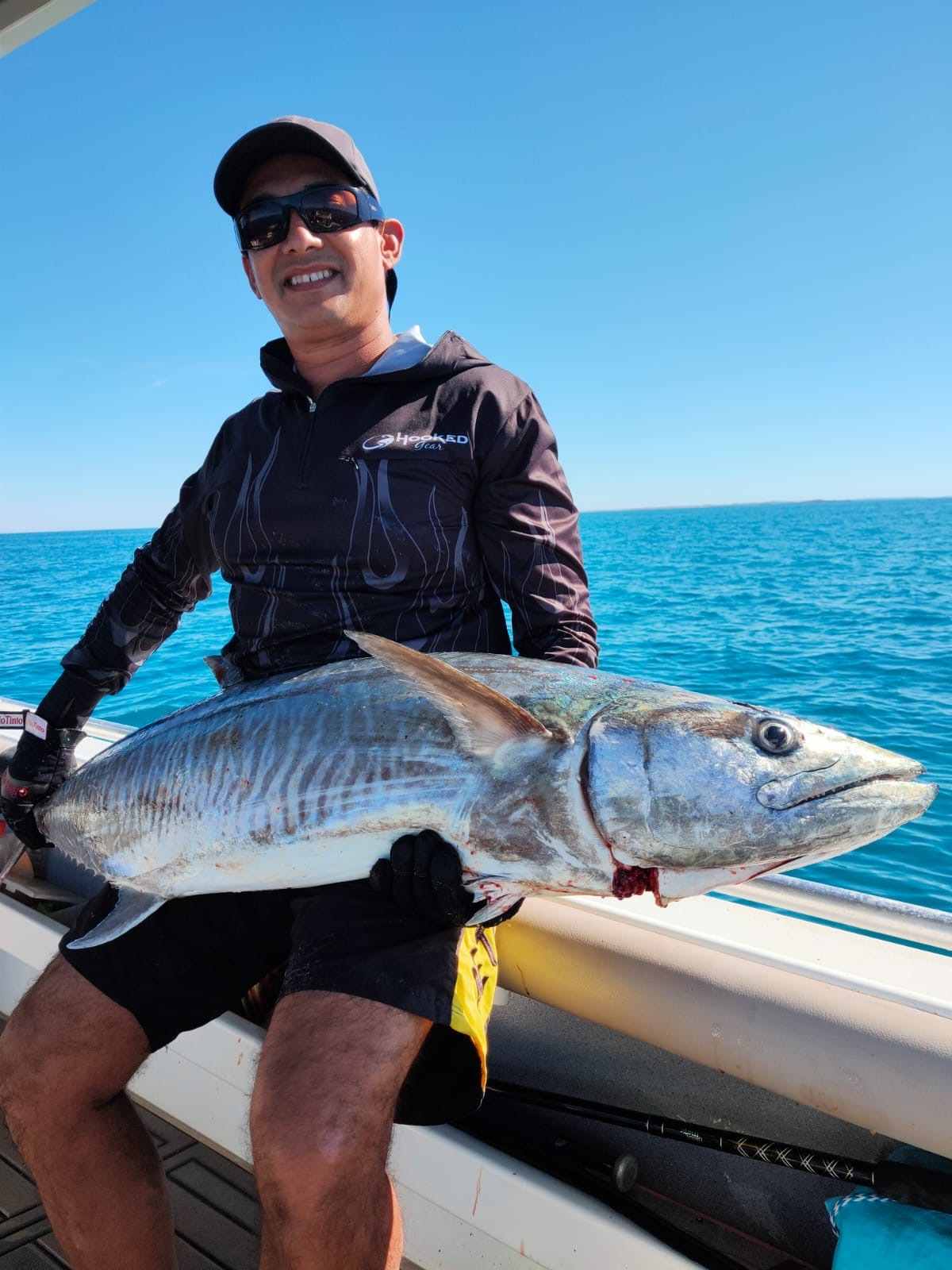 Official ARPANSA certified lightweight, quick drying fishing hoodie