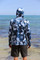 Fish Smart with our Sun Safe UV Protection Full Zip Hoodie. Blue Camo Design