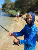 Kids Living the Dream Sun Safe Hoodie - ARPANSA Certified UPF 50+ - Hooked Gear Original Design