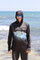Lightweight quick-dry fishing hoodie being worn in the Australian sun - ARPANSA certified.