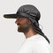Sun Safe full protection hat - Charcoal Blue Colour