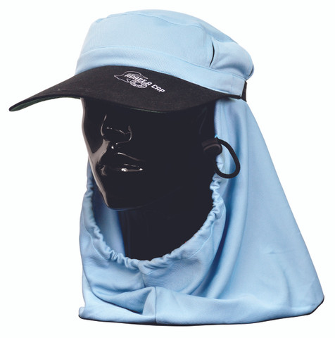 Sun Safe full protection UV hat - Blue Flint Colour