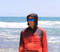 Lightweight quick-dry fishing hoodie being worn in the Australian sun - ARPANSA certified.