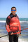 Lightweight quick-dry fishing hoodie being worn in the Australian sun - ARPANSA certified.