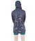 Fish Smart with our Sun Safe Fishing Shirt Hoodies. 
Black Flame design.