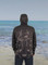 Fish Smart with our Sun Safe Fishing Shirt Hoodies. 
Black Flame design.