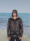 Lightweight quick-dry sun safe hoodie being worn in the Australian sun - ARPANSA certified.