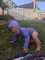 Baby Sun Safe Purple Sun Suit