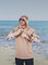 Adults Sun Safe Hoodie Colour Sand Camo