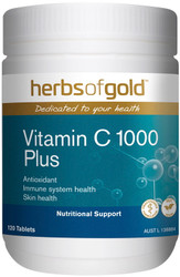 Herbs of Gold Vitamin C 1000mg Plus Zinc and Bioflavonoids 120 Tabs
