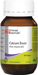 Oriental Botanicals Calcium Excel 60 Tablets