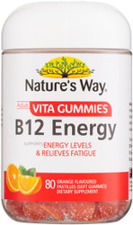 Nature's Way B12 Energy 80 Adult Vita Gummies x 3 Pack