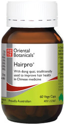 Oriental Botanicals Hairpro 60 Capsules