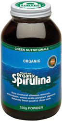 Green Nutritionals  Mountain Organic Spirulina 500g Powder