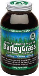 Green Nutritionals Australian Organic BarleyGrass 200g Powder
