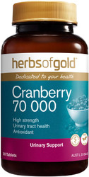 Herbs of Gold Cranberry 70,000mg 50 Tabs