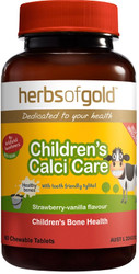 Herbs of Gold Children's Calci Care 60 Chewable Tabs