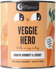Nutra Organics Veggie Hero Growth Immunity & Energy 200g