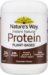 Nature's Way Instant Natural Protein Chocolate 375g x 2 Pack
