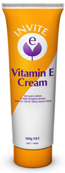 Vitamin E Cream 100g tube x 3 Pack Invite E