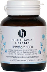 Hawthorn 1000mg 60 Capsules Hilde Hemmes Herbals