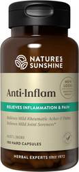 Nature's Sunshine Anti-Inflam 475mg 100 Capsules
