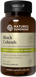 Nature's Sunshine Black Cohosh 100 Capsules 525mg
