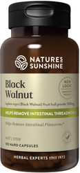 Nature's Sunshine Black Walnut 500mg 100 Capsules