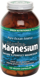 Green Nutritionals Pure Ocean-Source Marine Magnesium 120 Caps