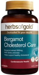 Bergamot Cholesterol Care 60 Tabs Herbs of Gold