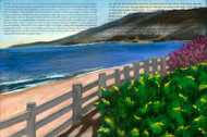 Santa Monica Overlook Ketubah - Classic Size