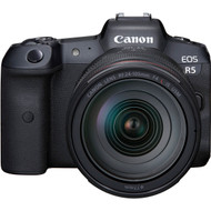 Canon EOS R5 Mirrorless Camera with 24-105mm f/4 Lens