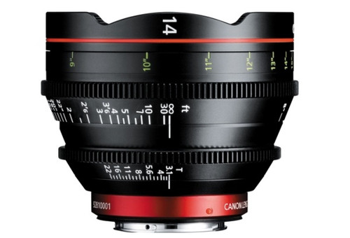 Canon CN-E14mm T3.1 L F Cinema Prime Lens EF