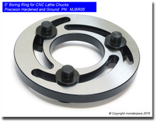 5" Jaw Boring Ring for CNC power chucks High Precision Hardened and Ground