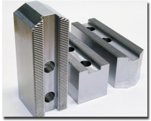 21" Steel Jaws 3.0 mm x 60° Serrated for B-21 / B24 Chucks Pointed (2.7" HT)