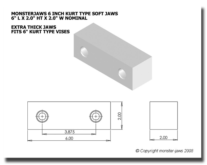 6MJV622A 10-Pack 6 x 2 x 2