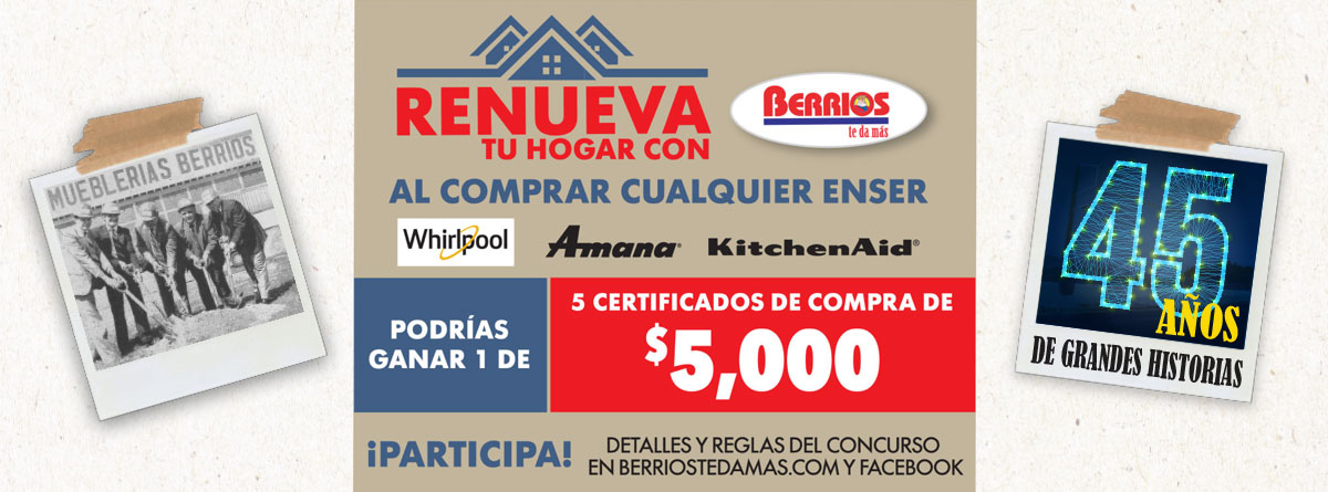 Official Rules Of The Promotion Draw Renew Your Home With Berrios 2019