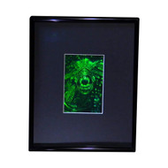 3D Alien Queen 2-Channel Hologram Picture (FRAMED), Collectible Photopolymer Type Film