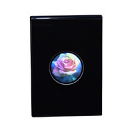 Blooming Rose (Small Round) Hologram Picture (DESK STAND), 3D Collectible Embossed Type Animated Stereogram