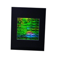 3D Circuit Board Hologram Picture (MATTED), Collectible Embossed Type Film
