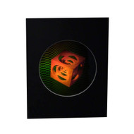3D Cubes within Cubes Hologram Picture(MATTED), Collectible EMBOSSED Type Film