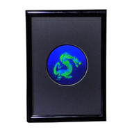 DRAGON 3D Hologram Picture (Framed), Collectible Embossed Type Animated Stereogram