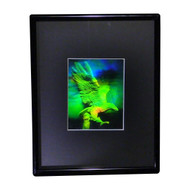 3D EAGLE Hologram Picture (FRAMED), Collectible EMBOSSED Type Film