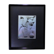 3D Egyptian Queen (Achromate) Hologram Picture (FRAMED), Collectible EMBOSSED Type Film