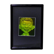 3D Madd Magazine Alfred E Newman Hologram Picture (FRAMED), Collectible Photopolymer Type Film