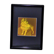 3D Mask Movie Dog Hologram Picture (FRAMED), Collectible Polaroid Photopolymer Film