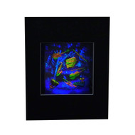 Musical Instruments LARGE Hologram Picture (MATTED), 3D Collectible Embossed Type Animated Stereogram