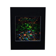 3D Nuts And Bolt Hologram Picture (MATTED), Collectible EMBOSSED Type Film