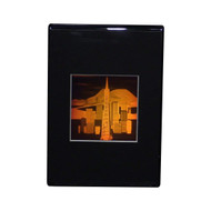 3D San Francisco Skyline Hologram Picture (DESK STAND), Collectible Photopolymer Type Film
